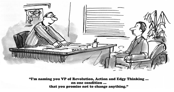 Humor - Cartoon: VP of Innovation